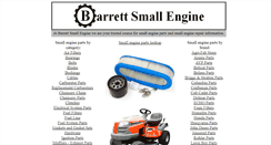 Desktop Screenshot of barrettsmallengine.com